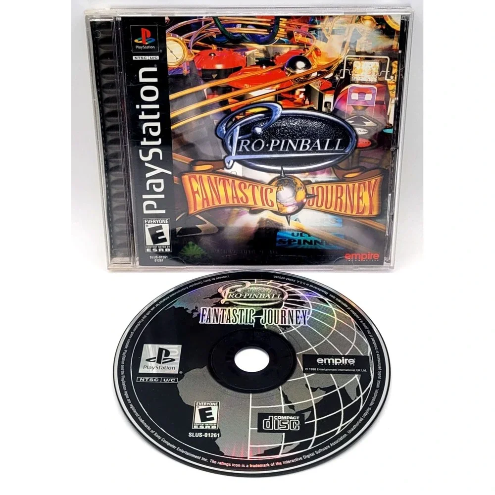 Pro Pinball: Fantastic Journey (PlayStation 1 PS1) CIB COMPLETE IN BOX REG CARD‎